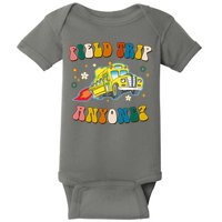 Field Trip Anyone Magic School Bus Retro Teacher Baby Bodysuit