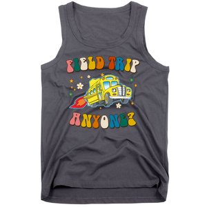 Field Trip Anyone Magic School Bus Retro Teacher Tank Top