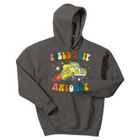 Field Trip Anyone Magic School Bus Retro Teacher Kids Hoodie