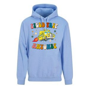 Field Trip Anyone Magic School Bus Retro Teacher Unisex Surf Hoodie