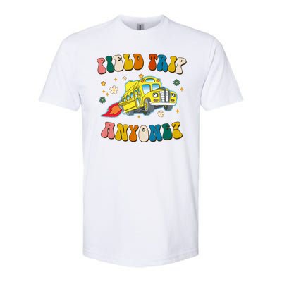 Field Trip Anyone Magic School Bus Retro Teacher Softstyle® CVC T-Shirt