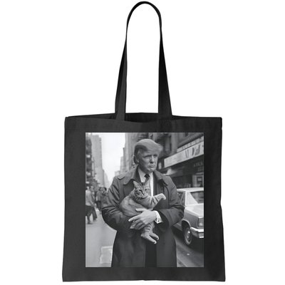 Funny Trump And Cat Funny Political Bag