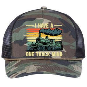 Funny Train Art Fors Railroad Lovers Retro Rope Trucker Hat Cap