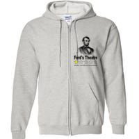 Ford's Theatre Awful Would Not Recommend Review Full Zip Hoodie