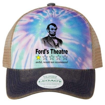 Ford's Theatre Awful Would Not Recommend Review Legacy Tie Dye Trucker Hat