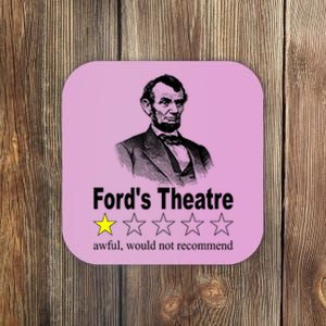 Ford's Theatre Awful Would Not Recommend Review Coaster