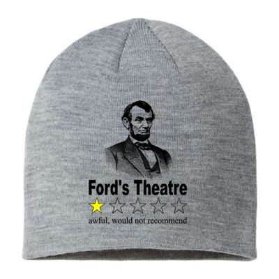 Ford's Theatre Awful Would Not Recommend Review Sustainable Beanie