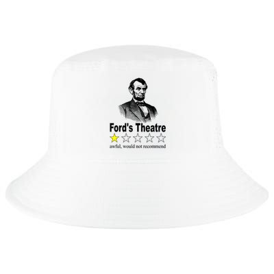 Ford's Theatre Awful Would Not Recommend Review Cool Comfort Performance Bucket Hat