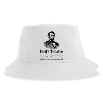 Ford's Theatre Awful Would Not Recommend Review Sustainable Bucket Hat