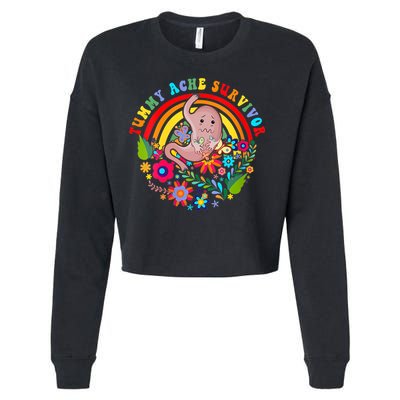 Funny Tummy Ache Survivor Shirt, Tummy Ache Tee For Man Women Cropped Pullover Crew