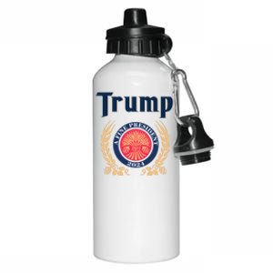 Funny Trump A Fine President 2024 Gift Aluminum Water Bottle