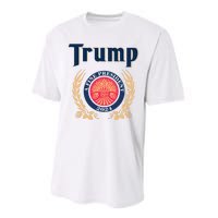 Funny Trump A Fine President 2024 Gift Performance Sprint T-Shirt