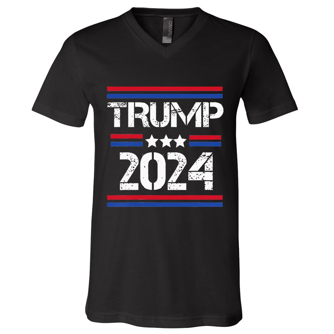 Funny Trump Arrest This Donald Trump Middle Finger President V-Neck T-Shirt