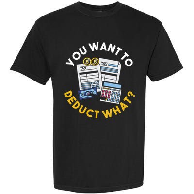 Funny Taxation Accountant Cpa Gift Tax Garment-Dyed Heavyweight T-Shirt