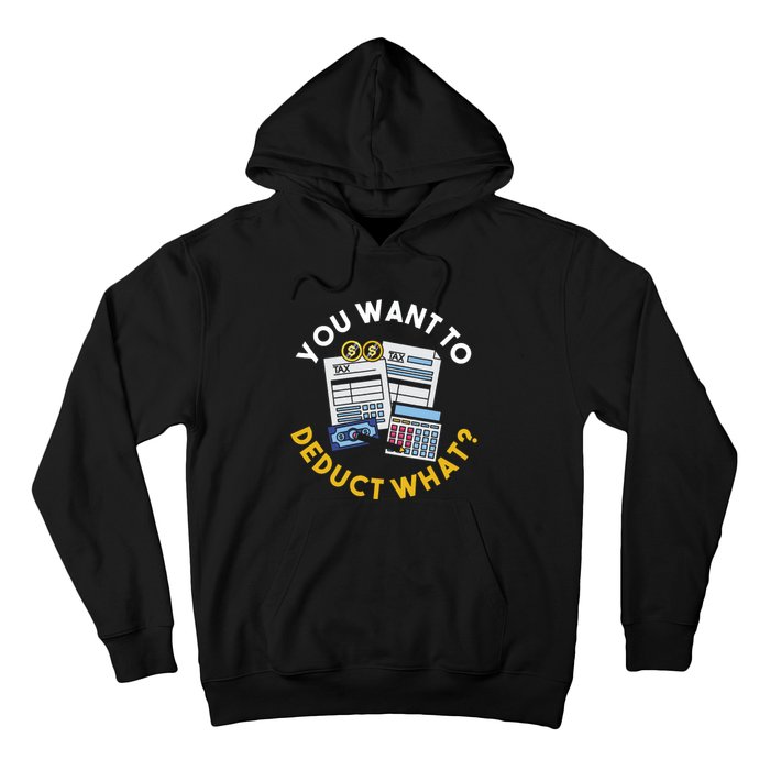 Funny Taxation Accountant Cpa Gift Tax Hoodie