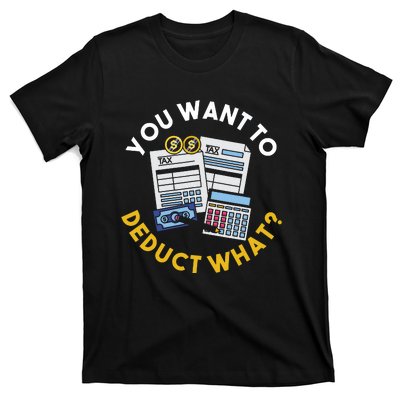 Funny Taxation Accountant Cpa Gift Tax T-Shirt