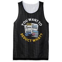 Funny Taxation Accountant Cpa Gift Tax Mesh Reversible Basketball Jersey Tank