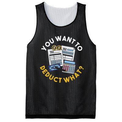 Funny Taxation Accountant Cpa Gift Tax Mesh Reversible Basketball Jersey Tank