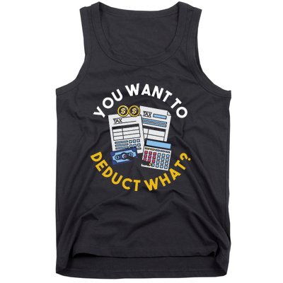 Funny Taxation Accountant Cpa Gift Tax Tank Top