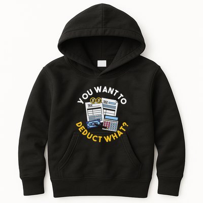 Funny Taxation Accountant Cpa Gift Tax Kids Hoodie