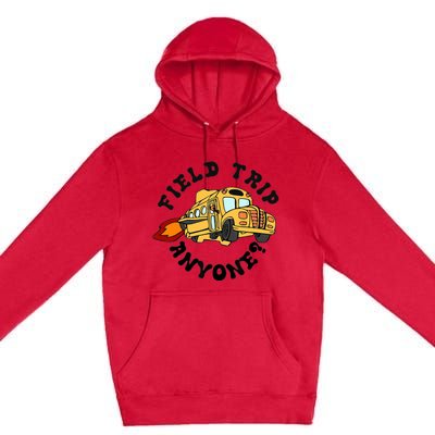 Field Trip Anyone Magic School Bus Seatbelts Everyone Premium Pullover Hoodie