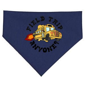 Field Trip Anyone Magic School Bus Seatbelts Everyone USA-Made Doggie Bandana