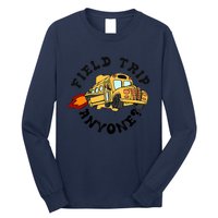 Field Trip Anyone Magic School Bus Seatbelts Everyone Long Sleeve Shirt