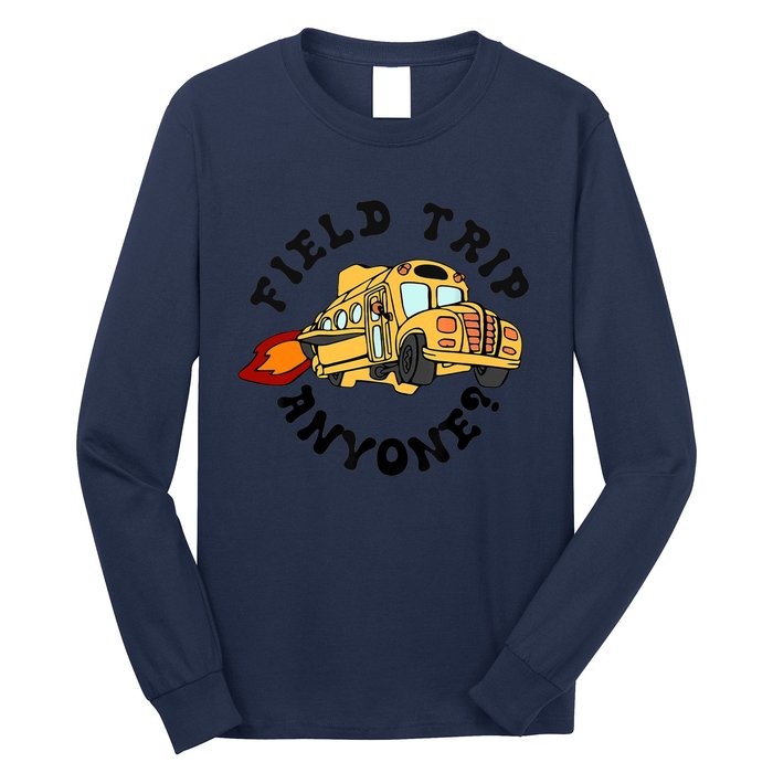 Field Trip Anyone Magic School Bus Seatbelts Everyone Long Sleeve Shirt