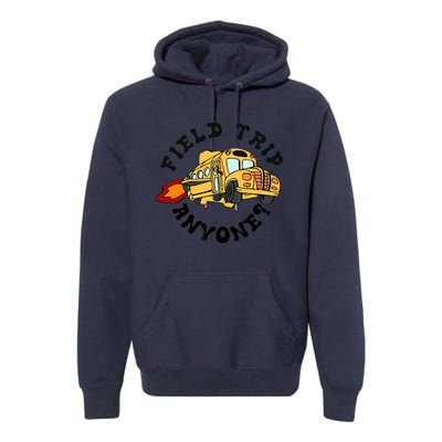 Field Trip Anyone Magic School Bus Seatbelts Everyone Premium Hoodie