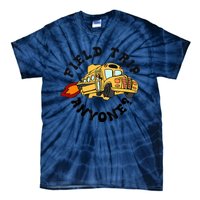 Field Trip Anyone Magic School Bus Seatbelts Everyone Tie-Dye T-Shirt