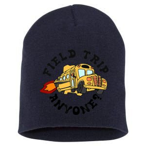 Field Trip Anyone Magic School Bus Seatbelts Everyone Short Acrylic Beanie