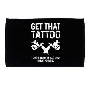 Funny Tattoo Artist Art For Women Tattooer Microfiber Hand Towel