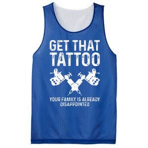 Funny Tattoo Artist Art For Women Tattooer Mesh Reversible Basketball Jersey Tank