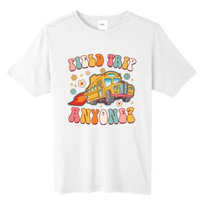 Field Trip Anyone Groovy School Bus Driver Yellow Bus Tall Fusion ChromaSoft Performance T-Shirt