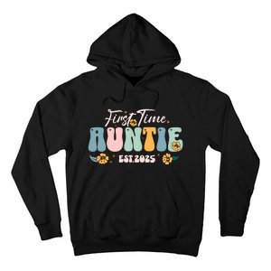 First Time Auntie Est 2025 Hoodie