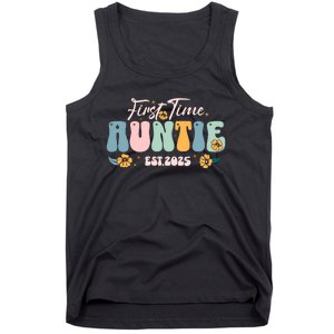 First Time Auntie Est 2025 Tank Top