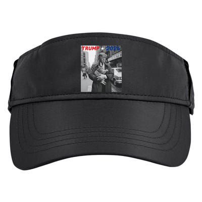 Funny Trump And Cat 2024 Funny Political Adult Drive Performance Visor