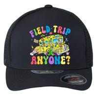 Field Trip Anyone Field Day Let The Games Begin School Bus Gift Flexfit Unipanel Trucker Cap