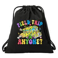 Field Trip Anyone Field Day Let The Games Begin School Bus Gift Drawstring Bag