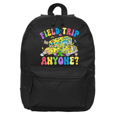 Field Trip Anyone Field Day Let The Games Begin School Bus Gift 16 in Basic Backpack