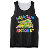 Field Trip Anyone Field Day Let The Games Begin School Bus Gift Mesh Reversible Basketball Jersey Tank