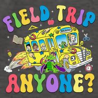 Field Trip Anyone Field Day Let The Games Begin School Bus Gift Vector Backpack
