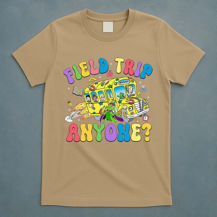 Field Trip Anyone Field Day Let The Games Begin School Bus Gift T-Shirt