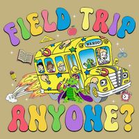 Field Trip Anyone Field Day Let The Games Begin School Bus Gift Magnet