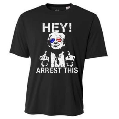 Funny Trump Arrest This Gift Cooling Performance Crew T-Shirt