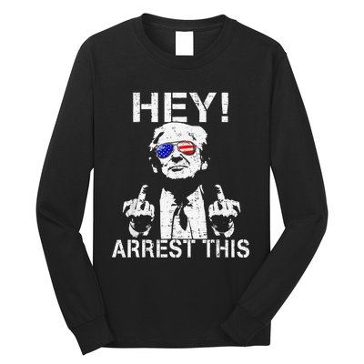 Funny Trump Arrest This Gift Long Sleeve Shirt