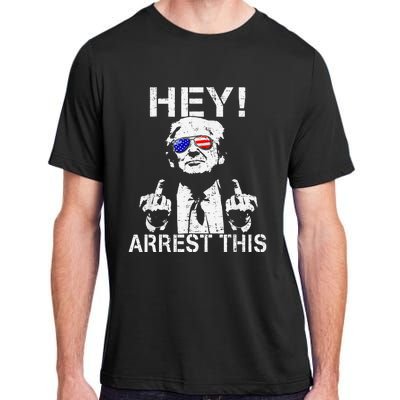 Funny Trump Arrest This Gift Adult ChromaSoft Performance T-Shirt