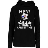 Funny Trump Arrest This Gift Womens Funnel Neck Pullover Hood