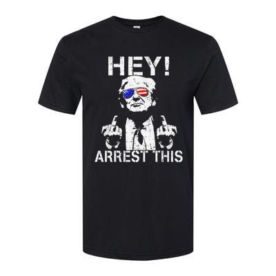 Funny Trump Arrest This Gift Softstyle CVC T-Shirt