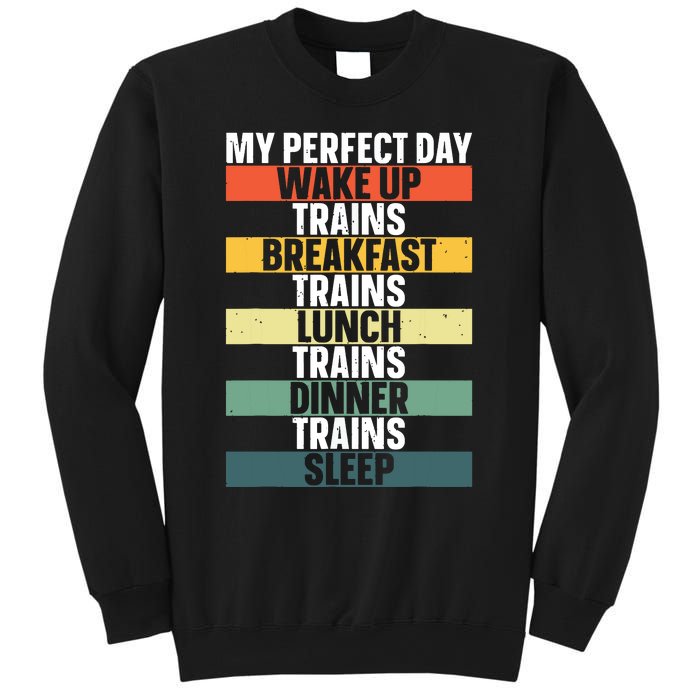 Funny Train Art For Railroad Vehicle Train Lover Sweatshirt